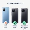 Set 3 Folii de protectie pentru Xiaomi 11 Lite 5G / 11 Lite 5G NE, kwmobile, Fata, Transparenta, 57232.1