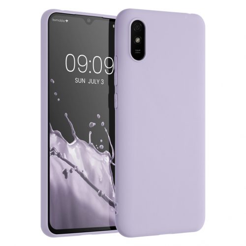 Husa Kwmobile pentru Xiaomi Redmi 9A/Redmi 9AT, Silicon, Mov, 52847.108