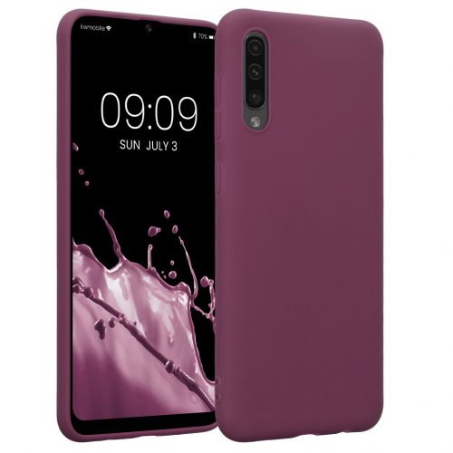 Husa Kwmobile pentru Samsung Galaxy A50, Silicon, Violet, 48054.187