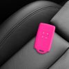 Husa Cheie Auto pentru Renault 4 Butoane - Smart Key, Kwmobile, Roz, Silicon, 48035.77