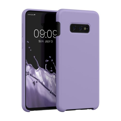 Husa Kwmobile pentru Samsung Galaxy S10e, Silicon, Mov, 47944.222