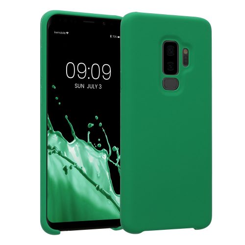 Husa Kwmobile pentru Samsung Galaxy S9 Plus, Silicon, Verde, 44183.227