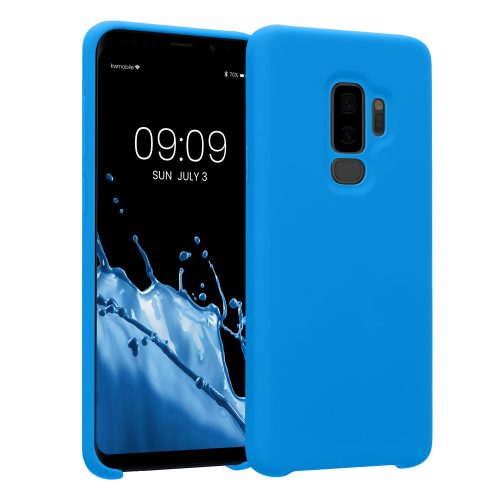 Husa Kwmobile pentru Samsung Galaxy S9 Plus, Silicon, Albastru, 44183.157