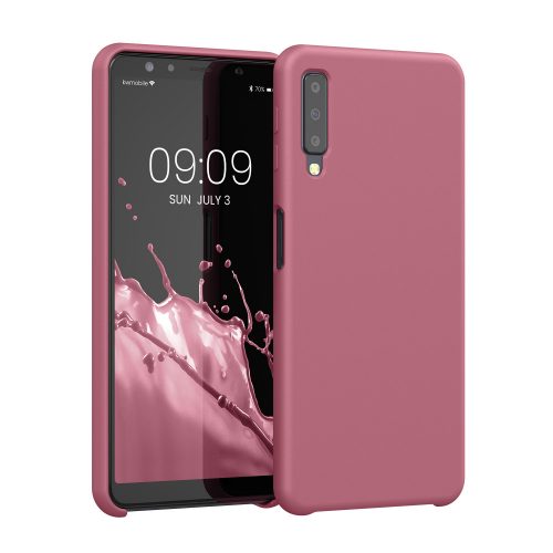 Husa Kwmobile pentru Samsung Galaxy A7 (2018), Silicon, Violet, 47730.167