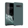 Husa Kwmobile pentru Samsung Galaxy S10, Silicon, Verde, 47732.171