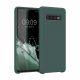 Husa Kwmobile pentru Samsung Galaxy S10, Silicon, Verde, 47732.169