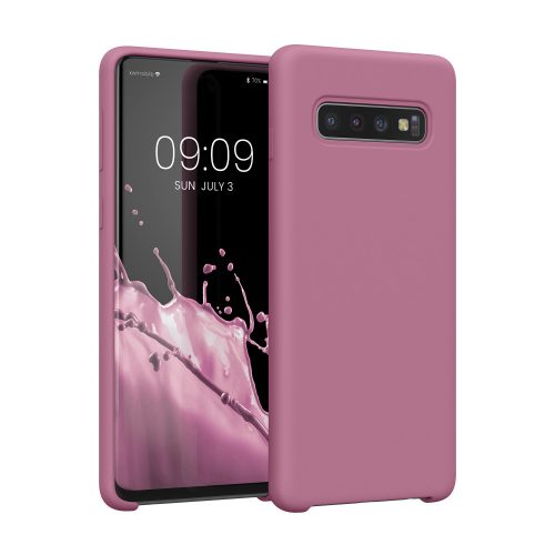 Husa Kwmobile pentru Samsung Galaxy S10, Silicon, Violet, 47732.167