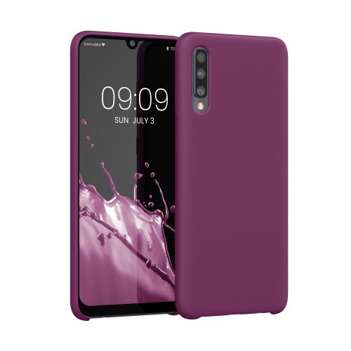 Husa Kwmobile pentru Samsung Galaxy A50, Silicon, Violet, 48715.187