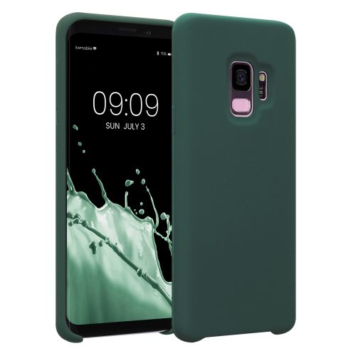 Husa Kwmobile pentru Samsung Galaxy S9, Silicon, Verde, 44182.169