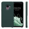 Husa Kwmobile pentru Samsung Galaxy S9, Silicon, Verde, 44182.169