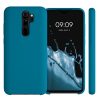 Husa Kwmobile pentru Xiaomi Redmi Note 8 Pro, Silicon, Albastru, 50248.224