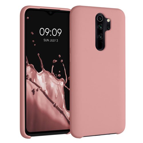 Husa Kwmobile pentru Xiaomi Redmi Note 8 Pro, Silicon, Roz, 50248.193