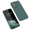 Husa Kwmobile pentru Xiaomi Redmi Note 11/Redmi Note 11s, Silicon, Verde, 57368.169