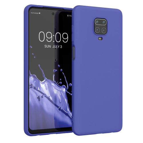 Husa Kwmobile pentru Xiaomi Redmi Note 9S/Redmi Note 9 Pro/Redmi Note 9 Pro Max, Silicon, Albastru, 52140.234