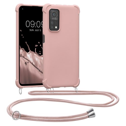 Husa Kwmobile pentru Xiaomi Mi 10T/Mi 10T Pro, Silicon, Roz, 54501.154