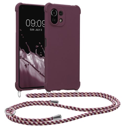 Husa Kwmobile pentru Xiaomi Mi 11 Lite 5G/11 Lite 5G NE, Silicon, Violet, 55902.187