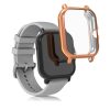 Set 2 Huse pentru Huami Amazfit GTS 3/Amazfit GTS 2/Amazfit GTS 2e, Kwmobile, Negru/Auriu, Silicon, 53906.10