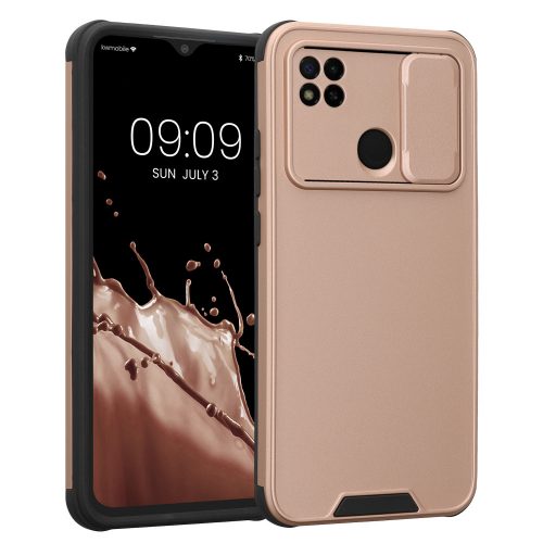 Husa Kwmobile pentru Xiaomi Redmi 9C, Silicon, Roz, 57391.31