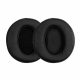 Set 2 Perne de urechi pentru casti Sennheiser HD 300, Kwmobile, Negru, Piele ecologica, 57418.01