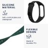 Set 2 Curele pentru Oppo Band Sport, Kwmobile, Negru/Verde, Silicon, 57437.03