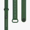 Set 2 Curele pentru Xiaomi Redmi Smart Band Pro, Kwmobile, Alb/Verde, Silicon, 57425.02