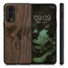 Husa Kwmobile pentru OnePlus Nord 2 5G, Lemn, Maro, 56448.04