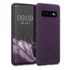 Husa Kwmobile pentru Samsung Galaxy S10, Silicon, Mov, 47452.115