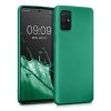 Husa Kwmobile pentru Samsung Galaxy A71, Silicon, Verde, 51213.170