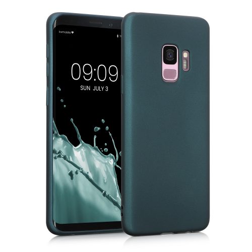 Husa Kwmobile pentru Samsung Galaxy S9, Silicon, Verde, 44582.14