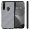 Husa Kwmobile pentru Xiaomi Redmi Note 8, Textil, Gri, 57491.22