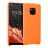 Husa Kwmobile pentru Huawei Mate 20 Pro, Silicon, Portocaliu, 52287.150