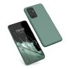 Husa Kwmobile pentru OnePlus 9, Silicon, Verde, 55726.166