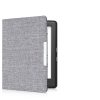 Husa pentru Kobo Glo HD/Touch 2.0, Kwmobile, Gri, Textil, 43008.22