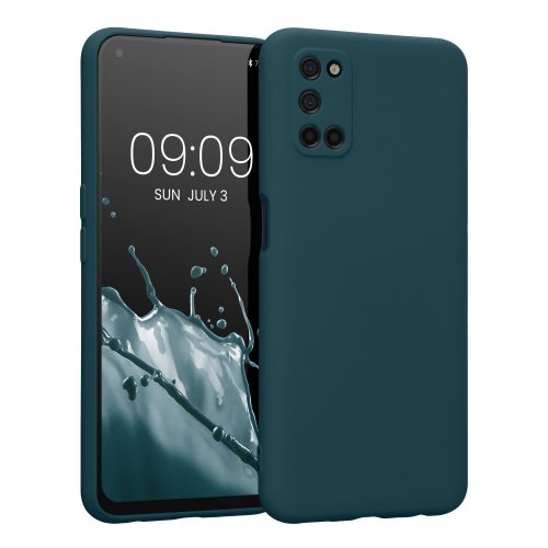 Husa Kwmobile pentru OPPO A52 / A72 (4G), Silicon, Verde, 57575.57