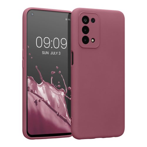 Husa Kwmobile pentru OPPO A74 5G/A54 5G, Silicon, Violet, 57571.167