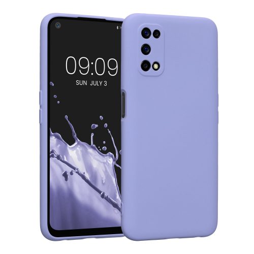 Husa Kwmobile pentru Realme 7 5G, Silicon, Albastru, 57580.139