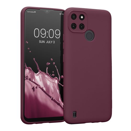 Husa Kwmobile pentru Realme C21Y / C25Y, Silicon, Violet, 57576.187