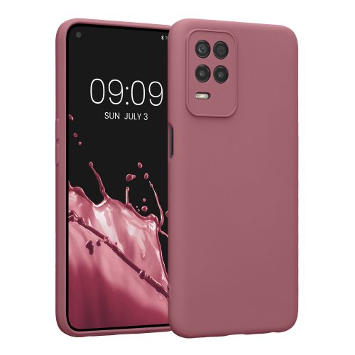 Husa Kwmobile pentru Realme 8 5G/Narzo 30 (2021), Silicon, Violet, 57574.167