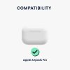 Husa pentru casti Apple Airpods Pro, Kwmobile, Albastru, Silicon, 57660.23