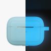 Husa pentru casti Apple Airpods Pro, Kwmobile, Albastru, Silicon, 57660.23