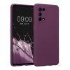 Husa Kwmobile pentru OPPO Find X3 Lite, Silicon, Violet, 57661.187