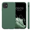 Husa Kwmobile pentru Apple iPhone 11, Silicon, Verde, 50791.80