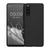 Husa Kwmobile pentru Sony Xperia 10 IV, Silicon, Negru, 57800.01