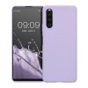 Husa Kwmobile pentru Sony Xperia 10 IV, Silicon, Mov, 57800.108