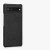 Husa Kwmobile pentru Google Pixel 6a, Textil, Gri, 57794.19