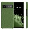 Husa Kwmobile pentru Google Pixel 6 Pro, Textil, Verde, 57796.07