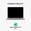 Folie de protectie mata pentru laptop Apple MacBook Pro 16" (2021), Kwmobile, Transparent, Plastic, 57793.2