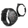 Set 2 Huse pentru Xiaomi Watch S1, Kwmobile, Negru/Transparent, Plastic, 57779.01