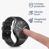 Set 2 Huse pentru Xiaomi Watch S1, Kwmobile, Negru/Transparent, Plastic, 57779.01