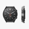 Set 2 Huse pentru Xiaomi Watch S1, Kwmobile, Negru/Transparent, Plastic, 57779.01